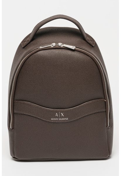 Rucsac de piele ecologica cu fermoar