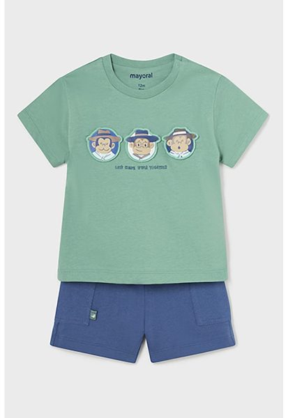 Set de tricou si pantaloni scurti - 2 piese