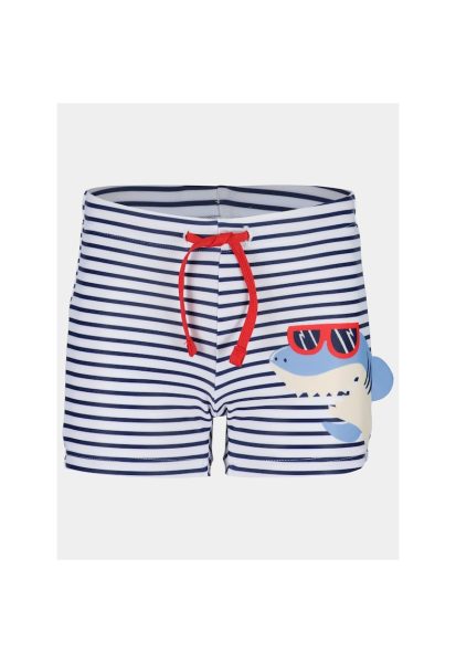 Slip de baie baieti - 303575915 - Albastru inchis - Poliester