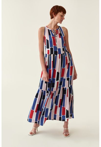 Rochie maxi fara maneci