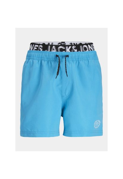 Short de baie baieti - 303521509 - Albastru - Poliester