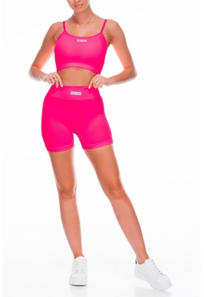 Set de colanti scurti si bustiera pentru fitness