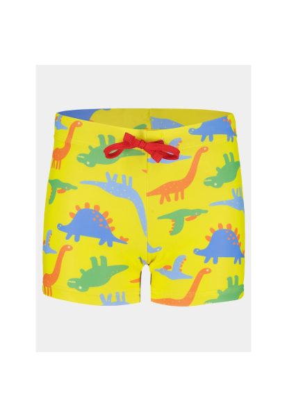 Slip de baie baieti - 303575922 - Galben - Poliester