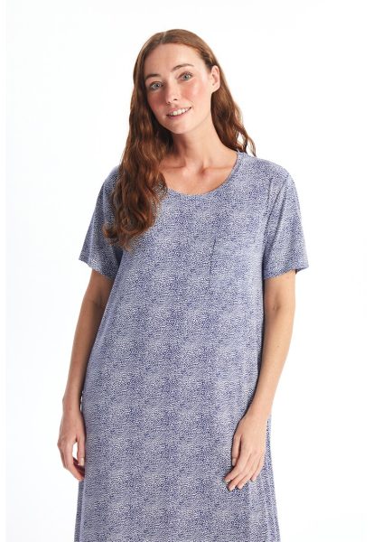 Rochie lejera cu decolteu rotund