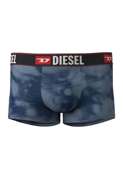 Boxeri cu model tie-dye si banda logo in talie