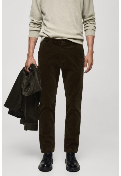 Pantaloni slim fit din reiat Berdam