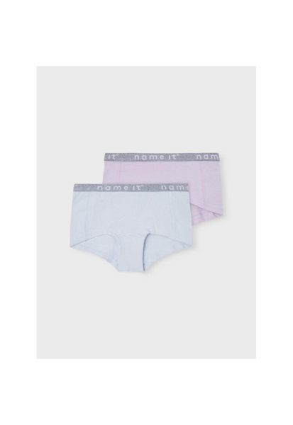 Set 2 perechi chiloti copii - 30516 - Violet/Albastru - Bumbac