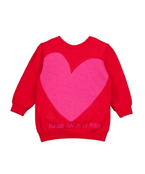 Bluza de trening cu logo si model inima