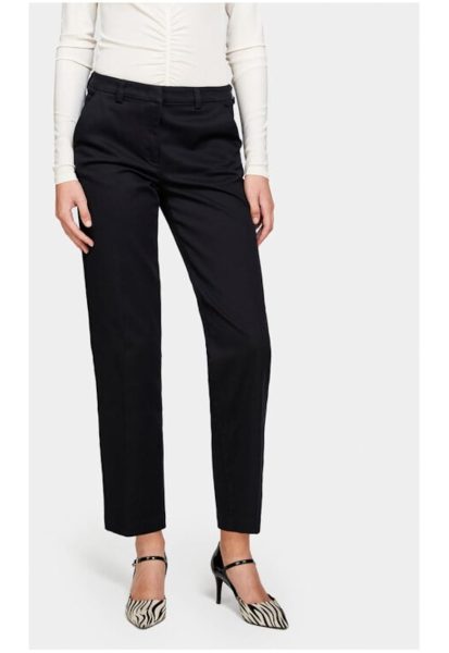 Pantaloni dama - 73616 - Bumbac - Negru
