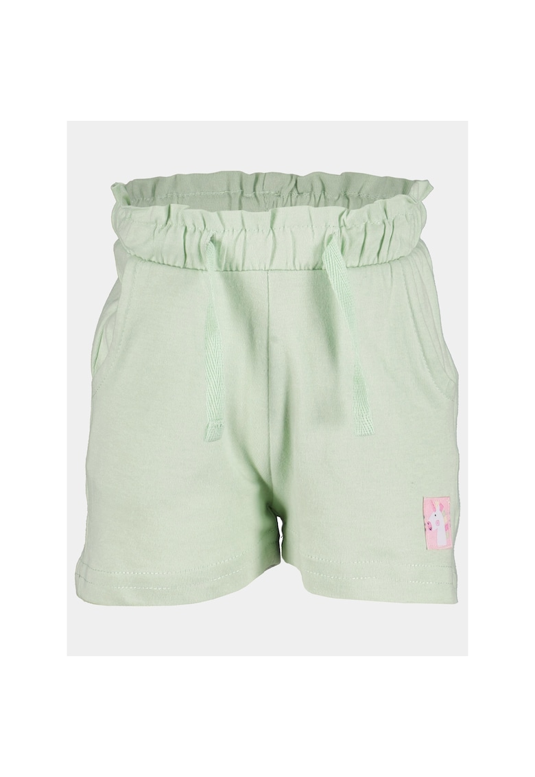 Pantaloni scurti fete - 303576318 - Verde - Bumbac