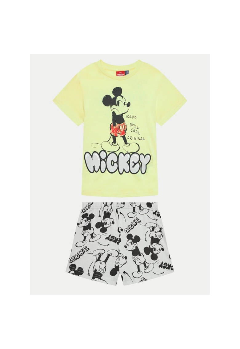 Pijama copii -  77319 - Galben - Bumbac