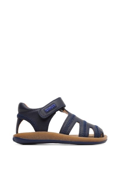 Sandale din piele cu inchidere velcro Bicho