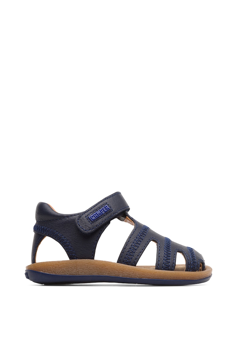 Sandale din piele cu inchidere velcro Bicho