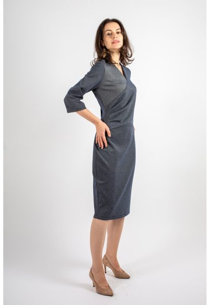 Rochie midi petrecuta Philippa