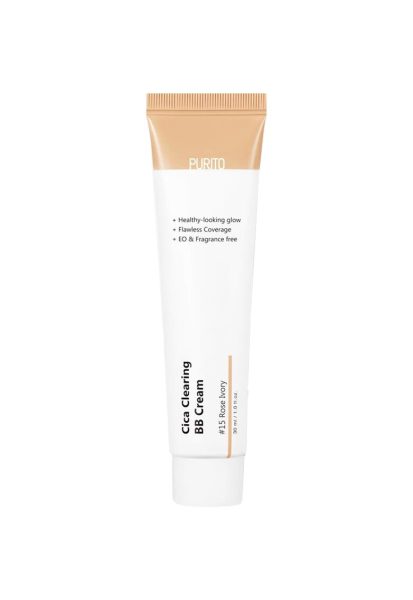 Crema Coloranta de fata BB Cream Purtio Cica Clearing 15 Rose Ivory 30 ml