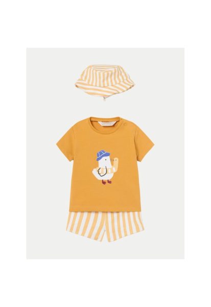 Compleu copii - 138690 - Galben - Bumbac