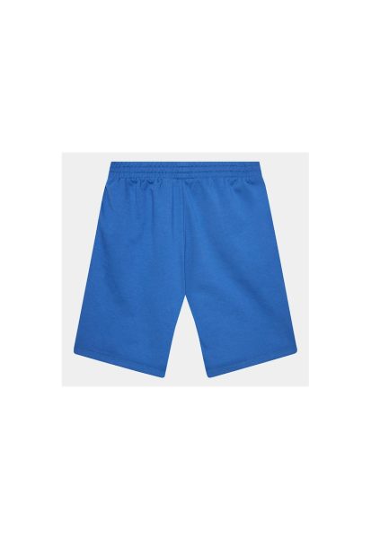 Pantaloni scurti copii - EA7 Emporio Armani - Bumbac - Albastru
