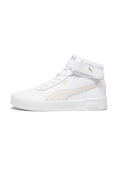 Pantofi sport mid-high de piele si piele ecologica Carina 2.0