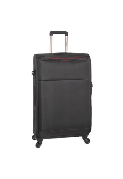 Troler Mare 4 Roti ZC 6040 - 78 cm Negru