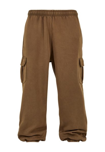 Pantaloni cargo cu banda elastica in talie