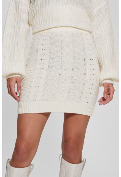 Fusta mini cu model torsade
