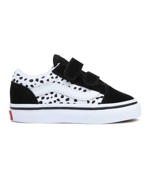 Tenisi din piele intoarsa cu inchidere velcro Skool