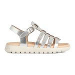 Sandale de piele cu barete multiple Soleima